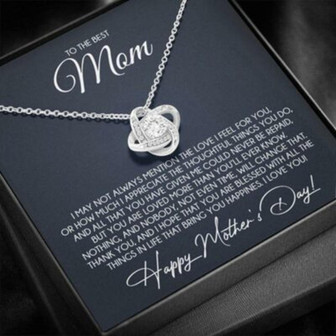 Mom Necklace, Stepmom Necklace, To My Mom Necklace, Mother, Day Gifts For Mom From Son Daughter - Thegiftio UK