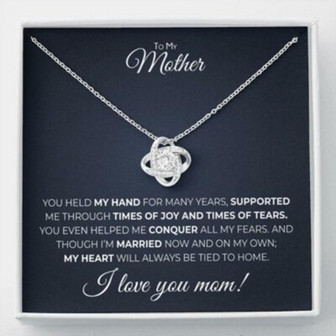 Mom Necklace, Stepmom Necklace, To My Mom Necklace Gift For Mother, Mother, Day Gift For Mom From Daughter Son - Thegiftio UK