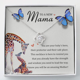 Mom Necklace, To A New Mama Necklace , Necklace Gift For Mom Necklace - Thegiftio UK