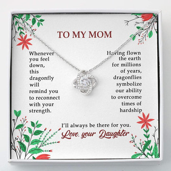 Mom Necklace, To My Mom Necklace , Gift For Mom From Daughter Mothers Day - Thegiftio UK