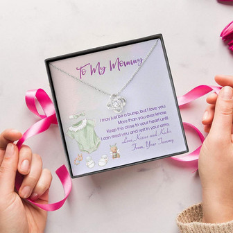 Mommy Necklace , To My Mommy Gift For Pregnant Mom Mother - Thegiftio UK