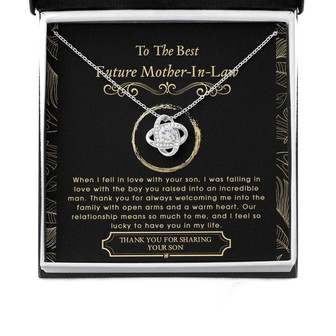 Mother-In-Law Necklace, Future Mother In Law Necklace: Gift For Mother’S Day From Daughter - Thegiftio UK