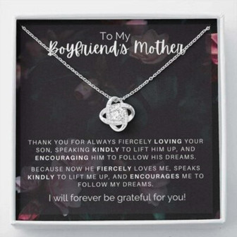 Mother-In-Law Necklace, Gift To My Boyfriend, Mom Necklace, Gift For Future Mother-In-Law - Thegiftio UK
