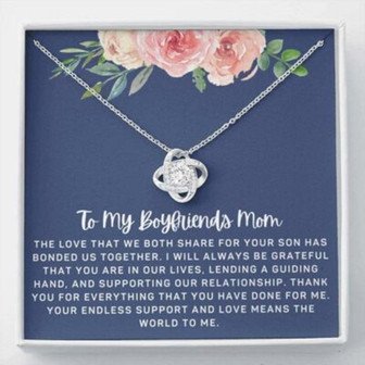 Mother-In-Law Necklace, Gift To My Boyfriend, Mom Necklace, Gift For Future Mother-In-Law - Thegiftio UK