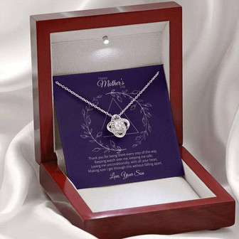 Mother's Day - Every Step - Love Knot Necklace - Thegiftio UK