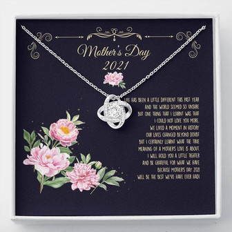 Mother's Day Gift - Grateful For What We Have - The Love Knot Necklace - Thegiftio UK