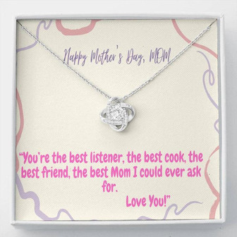 Mother's Day Gift For Mom - Beautiful Gift Love Knot Necklace For Mom - Thegiftio UK
