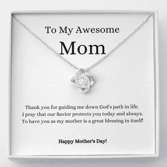 Mother's Day | Love Knot Necklace - Thegiftio UK