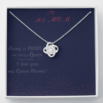 Mother's Day Love Knot Necklace - Thegiftio UK