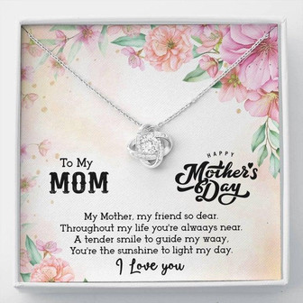 Mother’S Day Love Knot Necklace - Thegiftio UK