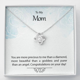Mother's Day The Love Knot Necklace - Thegiftio UK