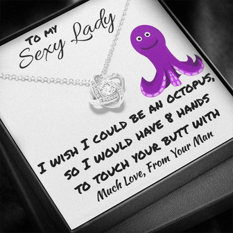 Much Love Knot Necklace - Thegiftio UK
