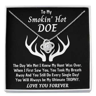 My Hot Doe Love Knot Necklace - Thegiftio UK