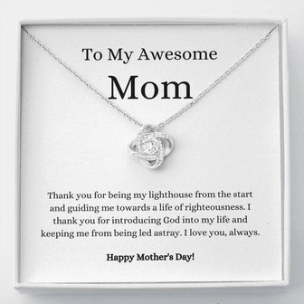 My Lighthouse | Love Knot Necklace - Thegiftio UK