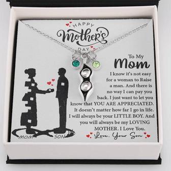 My Loving Mother | Love Knot Necklace Mother's Day Gift - Thegiftio UK