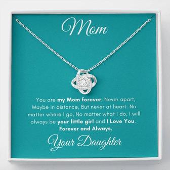My Mom Forever Love Knot Necklace - Thegiftio UK