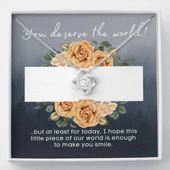 My World - Love Knot Necklace  - Thegiftio UK