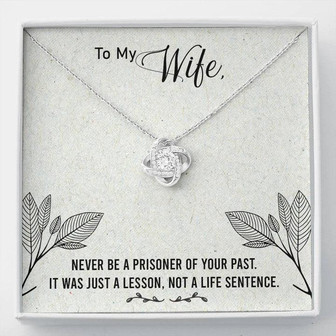 Necklace For Wife - The Love Knot Necklace - Thegiftio UK