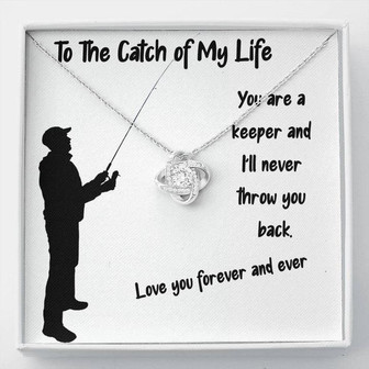 Never Throw You Back Love Knot Necklace - Thegiftio UK