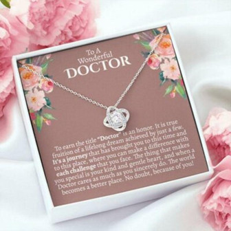 New Doctor Necklace Gift, Graduation Gift For Doctor, Doctor Graduation - Thegiftio UK