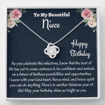Niece Necklace, Niece Birthday Gift, Necklace, Gift For Niece From Aunt, Birthday Gift, Uncle To Niece Gift - Thegiftio UK