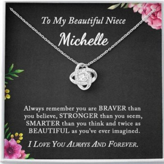 Niece Necklace, Niece Necklace Gift From Aunt, Gift For Niece Graduation Birthday Christmas - Thegiftio UK