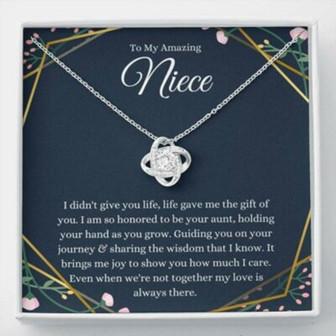 Niece Necklace, To My Niece Necklace Gift From Aunt, Niece Necklace, Niece Christmas Gift - Thegiftio UK