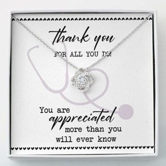 Nurse Necklace -For Nurse Gift For Nurse , Necklace With Gift Box - Thegiftio UK