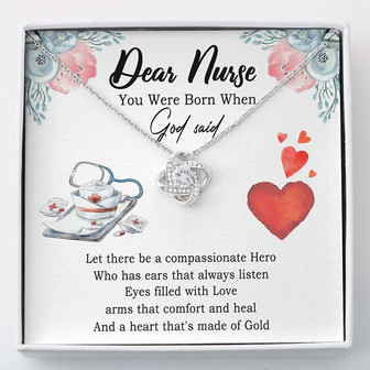 Nurse Necklace , Nurse Appreciation Gift Necklace , Necklace With Gift Box For Birthday Christmas - Thegiftio UK