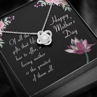 Of All The Gifts - Love Knot Necklace - Thegiftio UK