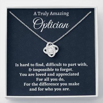 Optician Necklace Gift, Appreciation Gift For An Optician, Beautiful Necklace, Optician Gift - Thegiftio UK