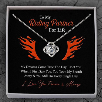 Perfect Gift For Her - Love Knot Necklace - Thegiftio UK