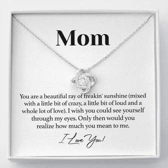 Perfect Mother's Day Love Knot Necklace - Thegiftio UK