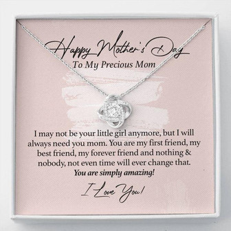 Perfect Mother's Day Love Knot Necklace - Thegiftio UK