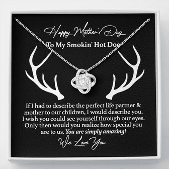 Perfect Mother's Day Love Knot Necklace - Thegiftio UK