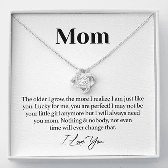 Perfect Mother's Day Love Knot Necklace - Thegiftio UK