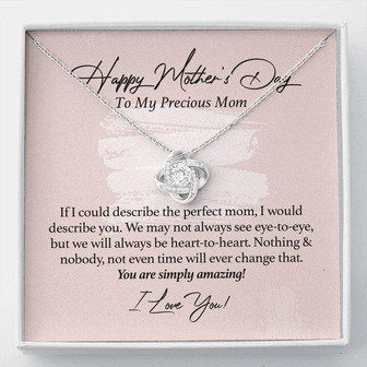 Perfect Mother's Day Love Knot Necklace - Thegiftio UK