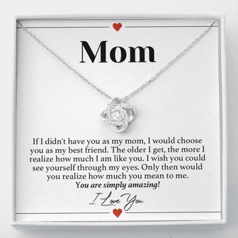Perfect Mother's Day Love Knot Necklace - Thegiftio UK