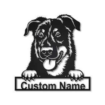 Personalized Beauceron Dog Metal Sign Art | Custom Beauceron Dog Metal Sign | Dog Gift | Animal Funny | Birthday Gift - Thegiftio UK