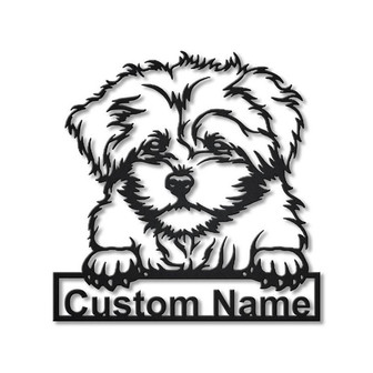 Personalized Belgian Tervuren Dog Metal Sign Art | Custom Belgian Tervuren Dog Metal Sign | Dog Gift | Animal Funny | Birthday Gift - Thegiftio UK