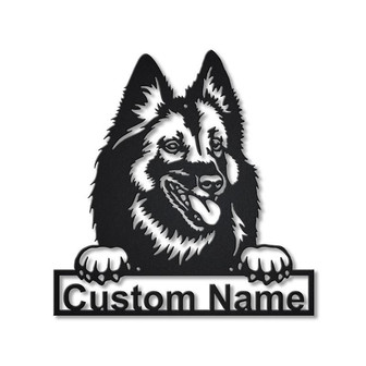 Personalized Belgian Tervuren Dog Metal Sign Art | Custom Belgian Tervuren Dog Metal Sign | Dog Gift | Animal Funny | Birthday Gift - Thegiftio UK