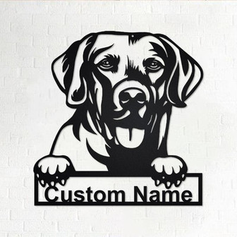 Personalized Chesapeake Bay Retriever Metal Sign | Dog Metal Wall Art | Dog Metal Wall Decor | Custom Chesapeake Bay Retriever | Custom Dog - Thegiftio UK