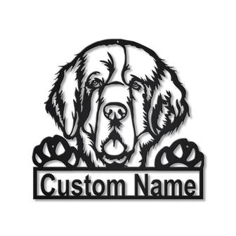Personalized Clumber Spaniel Dog Metal Sign Art | Custom Clumber Spaniel Dog Metal Sign | Animal Funny | Father&#39;s Day Gift | Pet Gift - Thegiftio UK