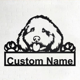 Personalized Cockapoo Metal Sign | Cockapoo Metal Wall Art | Cockapoo Metal Wall Decor | Custom Cockapoo | Custom Dog|Cockapoo Dog|Dog Lover - Thegiftio UK