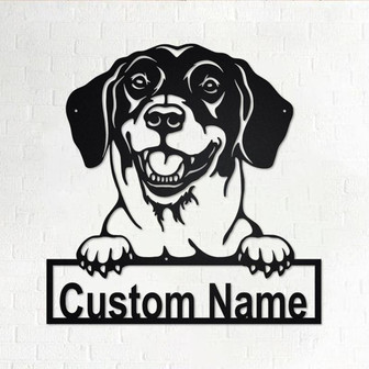 Personalized Danish Dachsbracke Metal Sign | Danish Dachsbracke Metal Wall Art|Danish Dachsbracke Metal Wall Decor|Custom Danish Dachsbracke - Thegiftio UK