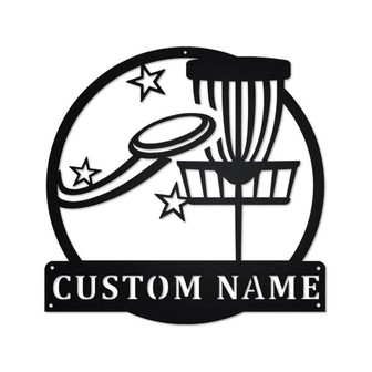 Personalized Disc Golf Metal Sign | Disc Golf Metal Wall Art | Disc Golf Metal wall Decor | Disc Golf Lover | Disc Golf Gift | Disc Golf - Thegiftio UK