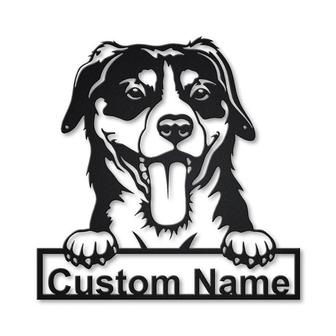 Personalized Entlebucher Mountain Dog Metal Sign Art | Custom Entlebucher Mountain Dog Metal Sign | Dog Gift | Birthday Gift | Animal Funny - Thegiftio UK