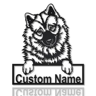 Personalized Eurasier Dog Metal Sign Art | Custom Eurasier Metal Sign | Dog Gift | Birthday Gift | Animal Funny - Thegiftio UK