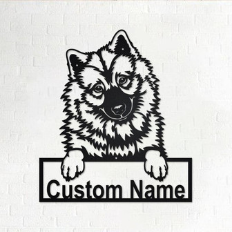 Personalized Eurasier Metal Sign | Eurasier Metal Wall Art | Eurasier Metal Wall Decor | Custom Eurasier Dog | Custom Dog | Eurasier Lover - Thegiftio UK