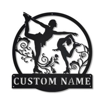 Personalized Figure Skating Sport Monogram Metal Sign Art | Custom Figure Skating Sport Metal Sign | Hobbie Gifts | Sport Gift - Thegiftio UK